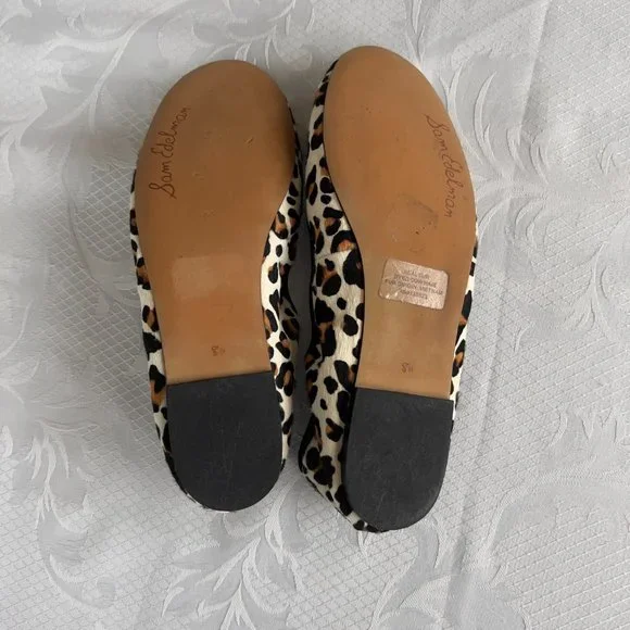 SAM EDELMAN | Felicia Ballet Flats Slip on Shoes with Bow Charm Size  8 1/2 - Picture 8 of 9